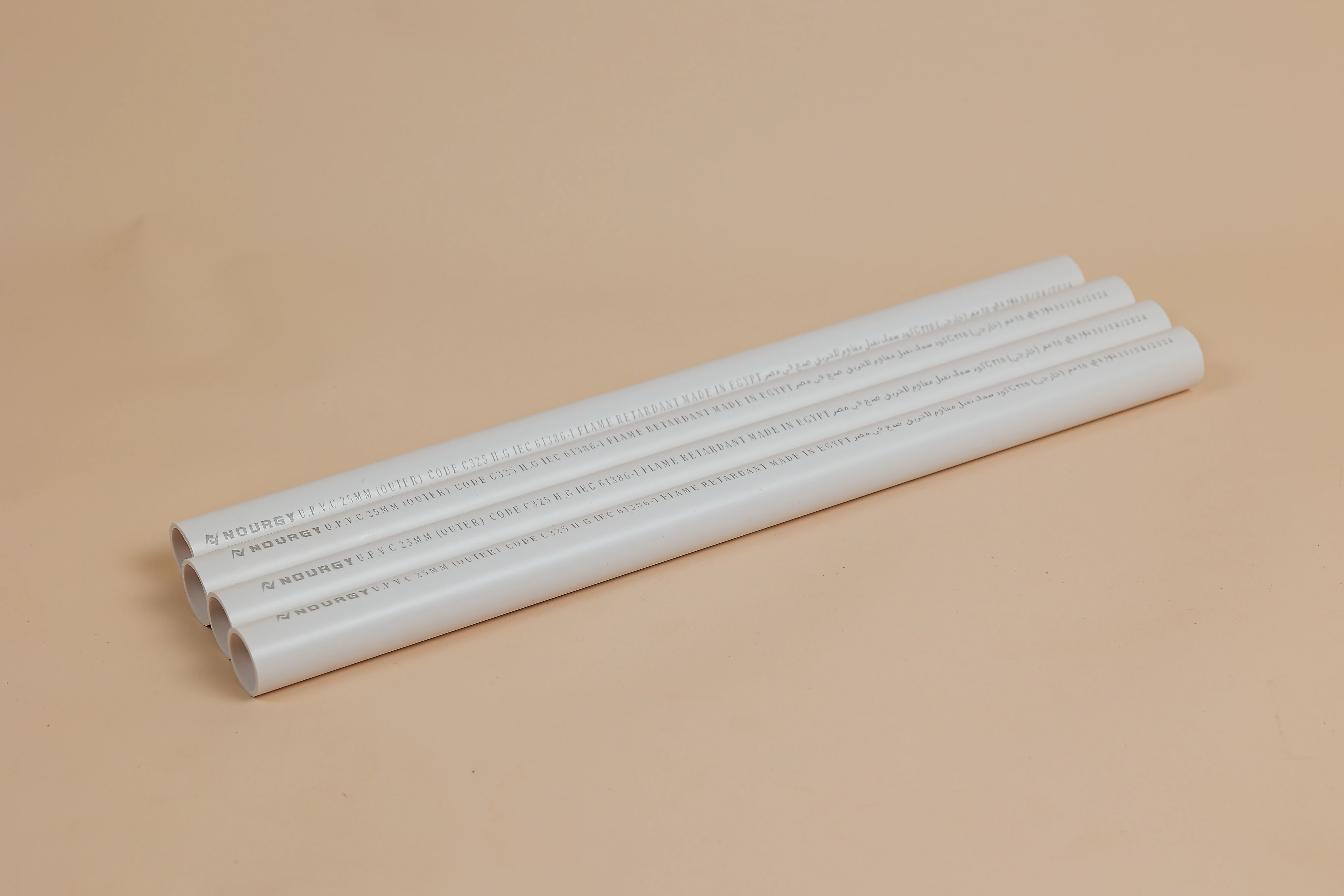 Nourgy Light Gauge White UPVC Conduit 63 mm