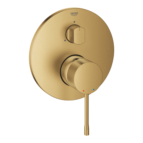 GROHE Essence Single-lever mixer with 3-way diverter - Brushed Cool Sunrise