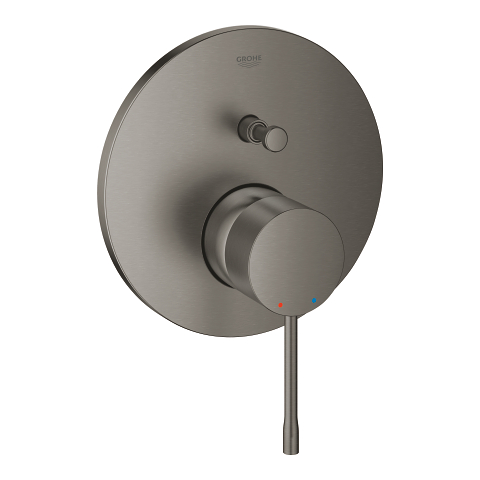 GROHE Essence Single-lever mixer with 2-way diverter - Brushed Hard Graphite (24058AL1)
