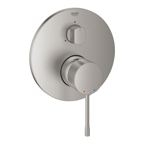 GROHE Essence Single-lever mixer with 3-way diverter - Supersteel