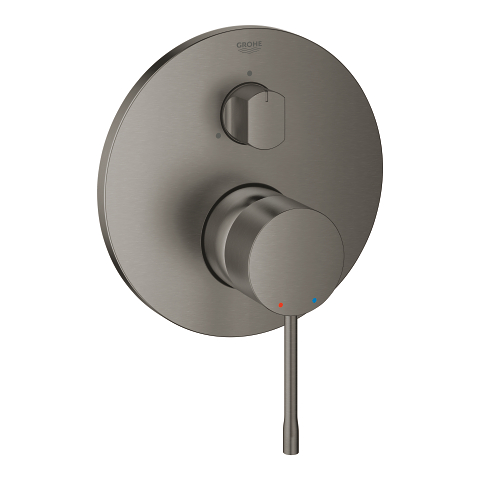 GROHE Essence Single-lever mixer with 3-way diverter - Brushed Hard Graphite