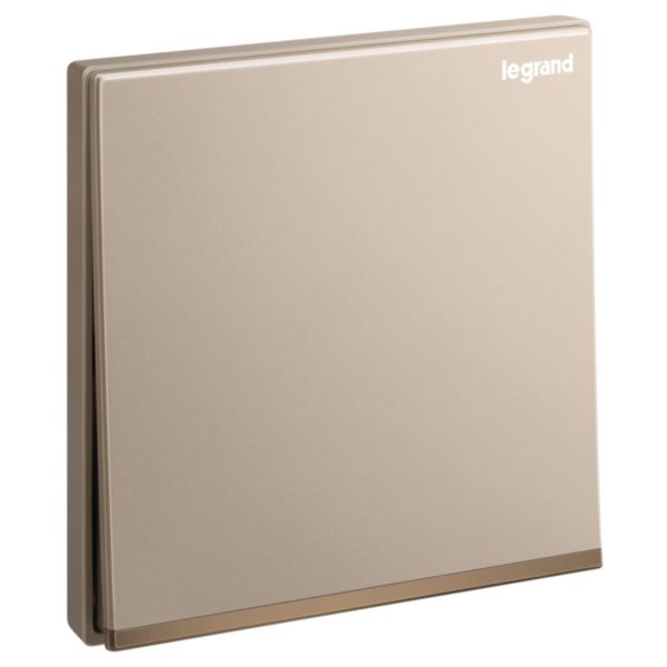 Galion - 1 gang 2 way switch 16AX - Rose Gold